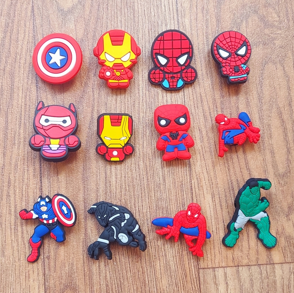 Super Heroes Charms for Crocs